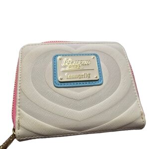 Loungefly Powerpuff Girls Cream and Pink Wallet